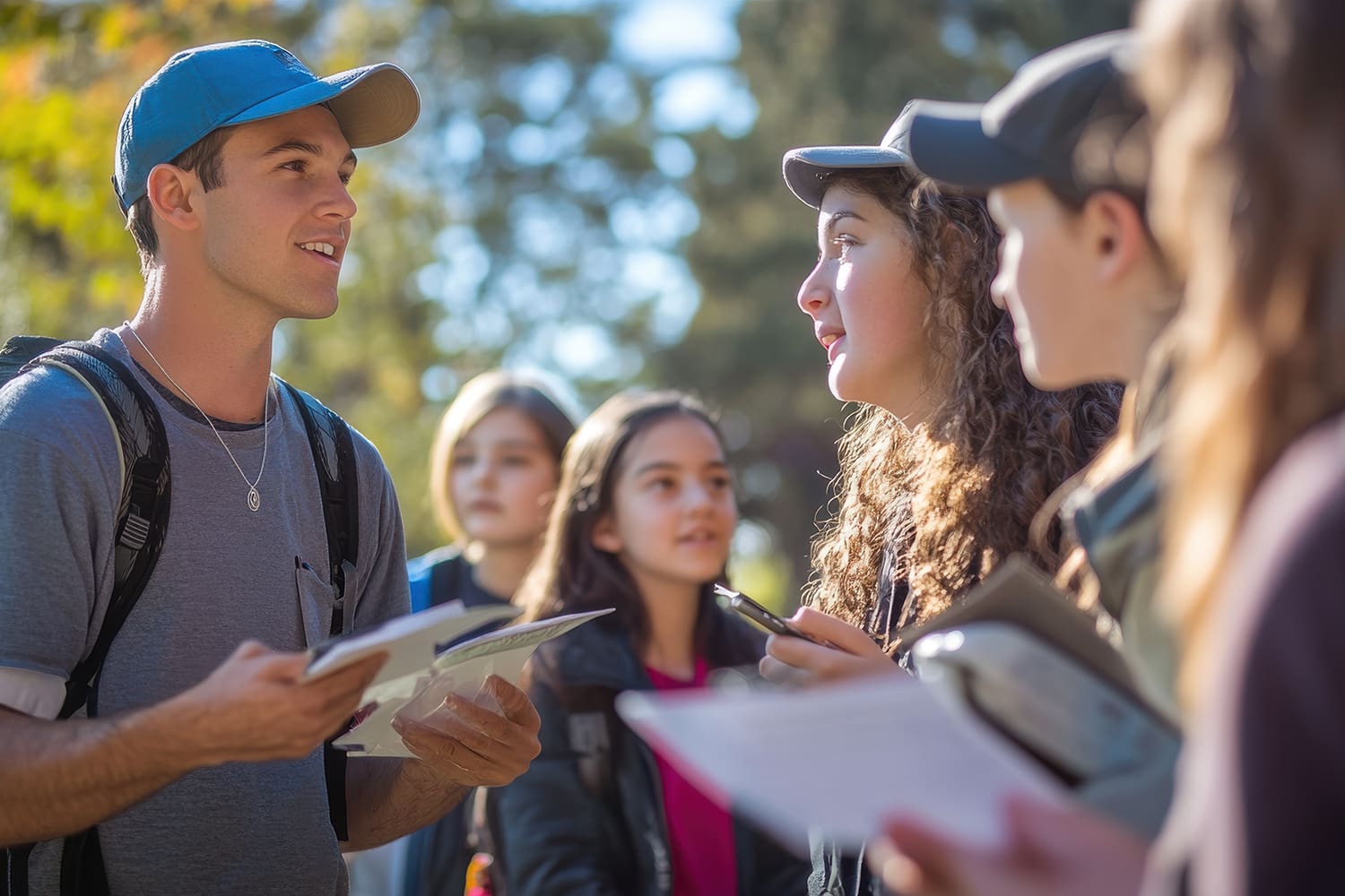 student guided tours